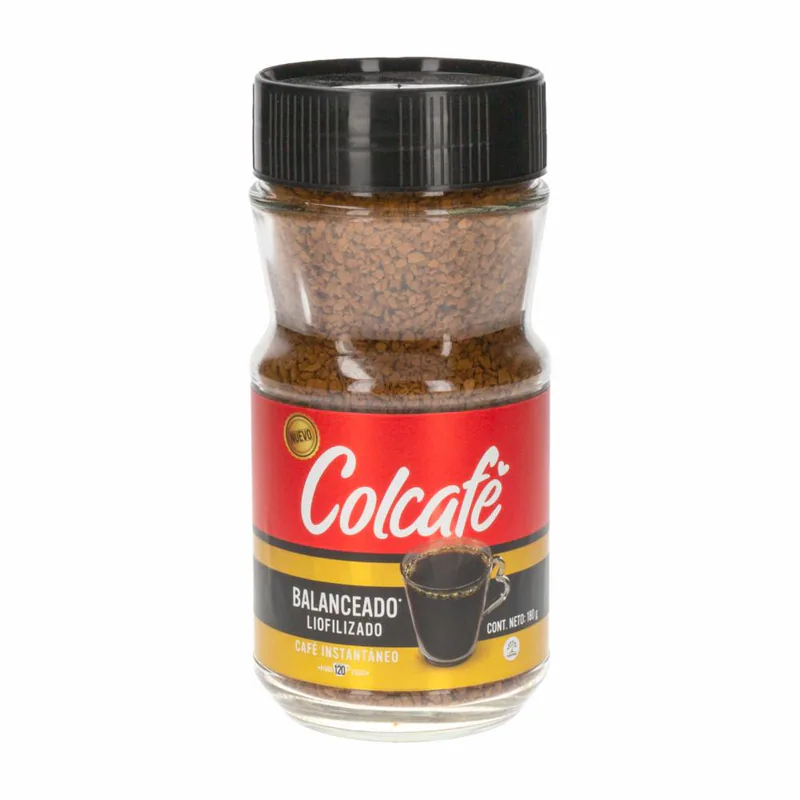 CAFE COLCAFE LIOFILIZADO INSTANTANEO FRASCO 180G