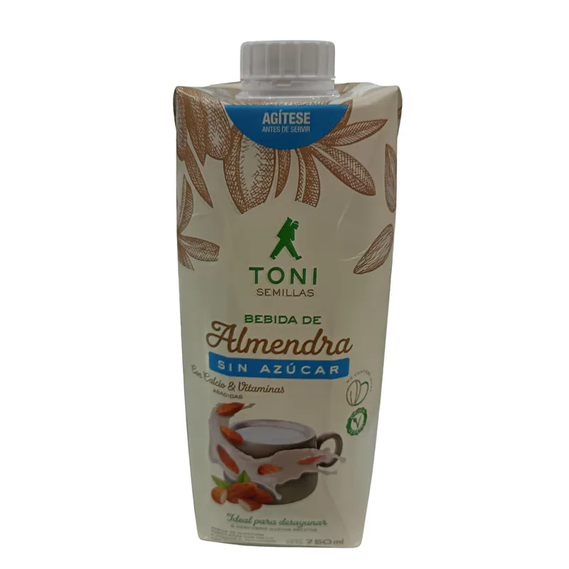 BEBIDA SEMILLA ALMENDRA SIN AZUCAR 750ML