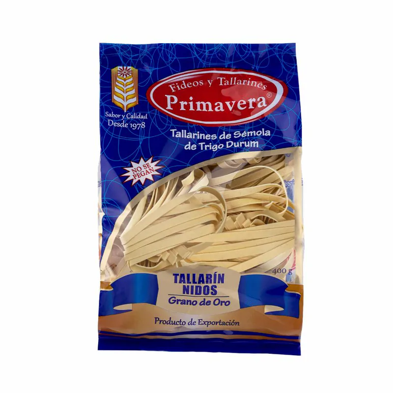 PRIMAVERA TALLARIN NIDOS GRANO ORO 400G