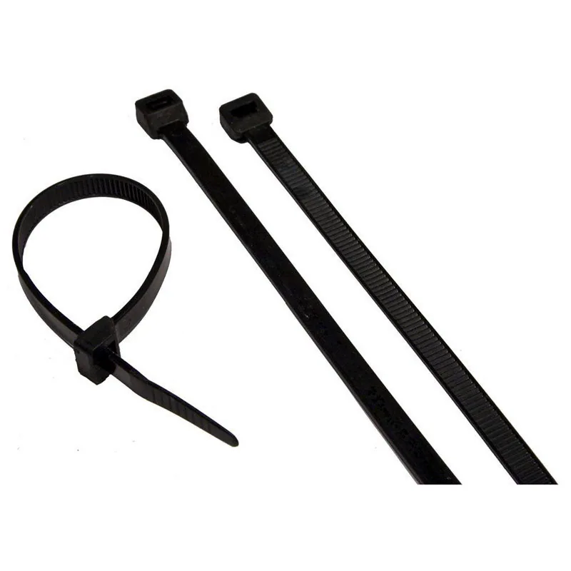AMARRAS PLASTICAS TOTAL 100MM NEGRAS FUNDAX100UNIDS