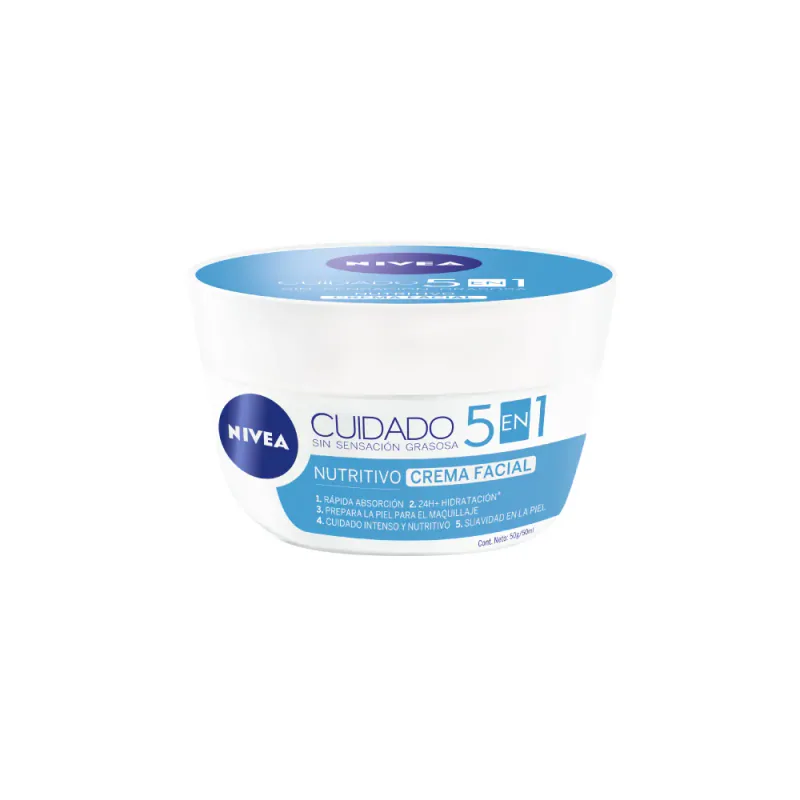 CREMA NIVEA CUIDADO NUTRITIVO 50 ML. 7040