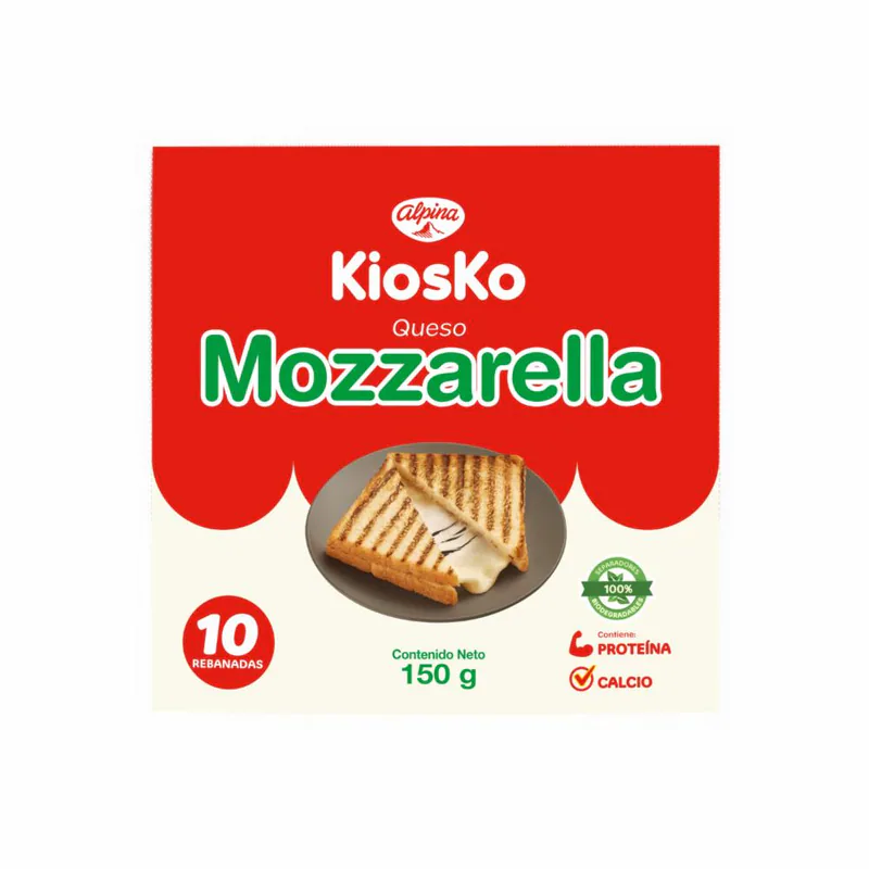 QUESO MOZZARELLA LONJAS 150G