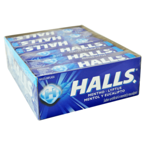 CARAMELO DURO HALLS MENTA - EUCALIPTO