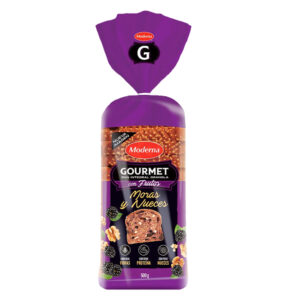 Pan Integral con Moras y Nueces Gourmet, 500g