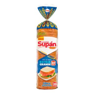 Molde Pan Blanco Extra Grande SUPÁN, 750g
