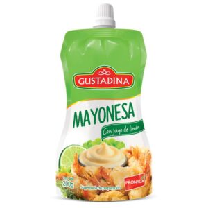Mayonesa con Limón GUSTADINA, DoyPack 200g