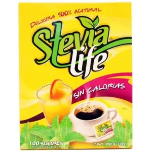 STEVIA LIFE, 100 Sobres