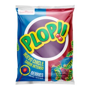 Chupete Berries (Mora Azul - Frutos Rojos) PLOP, 456g