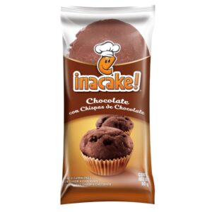 Cakes de Chocolate con Chispas INACAKE, 80g