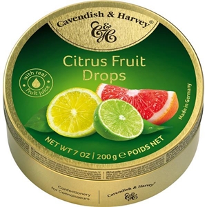 Caramelo Citrus Fruit Drops, 200g