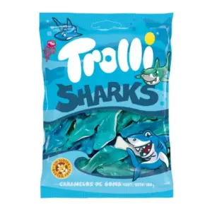 Gomitas Sharks TROLLI, 100g