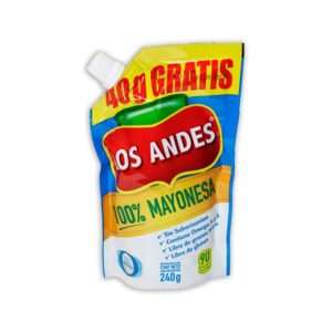 Mayonesa LOS ANDES, 200g