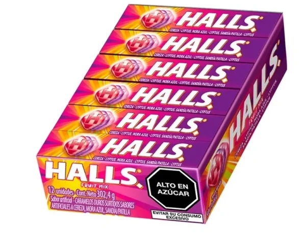 CARAMELO HALLS SABOR FRUIT MIX - Mercadomi