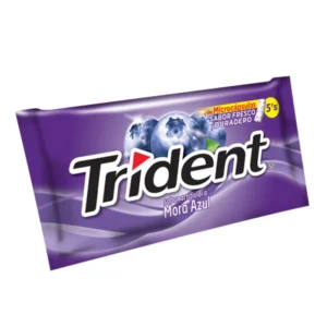 CHICLE TRIDENT MORA AZUL (5 Unidades x Sobre) - Unidad