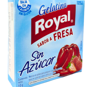 Gelatina de Fresa ROYAL (Sin Azúcar), 10g