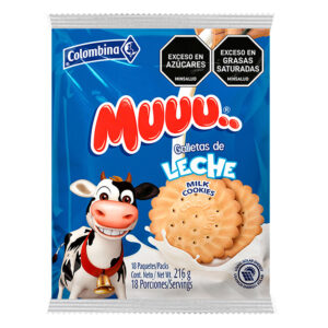 Galletas de Leche MUUU, 216g