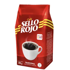 Café Tradicional SELLO ROJO, 212g