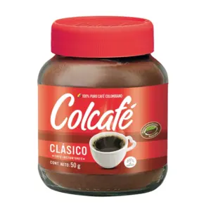 Café Instantáneo en Polvo COLCAFÉ, 50g