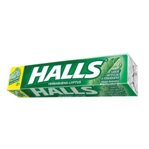 CARAMELO HALLS SABOR YERBABUENA - EUCALIPTO - Unidad