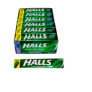 CARAMELO HALLS SABOR YERBABUENA - EUCALIPTO