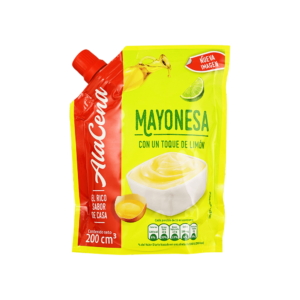 Mayonesa con un Toque de Limón ALACENA, DoyPack 200g