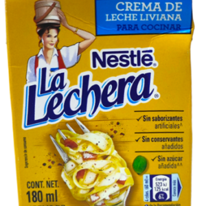 Crema de Leche LA LECHERA, 180Ml