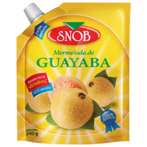 Mermelada de Guayaba SNOB, DoyPack 240g