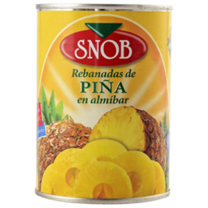 Rodajas de Piña en Almíbar SNOB, 600g