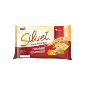 Galletas Integrales con Linaza SILUET, 252g