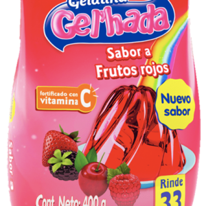 Gelatina de Frutos Rojos GERHADA, 400g