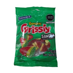 Gomitas Sandía GRISSLY, 80g