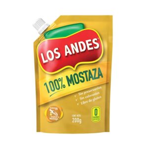 Mostaza LOS ANDES, 200g