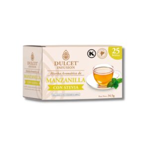 Manzanilla con Stevia DULCET INFUSION, 37.5g
