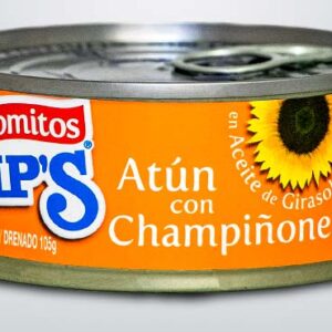 Atún en Aceite de Girasol con Champiñones VAN CAMPS, 150g