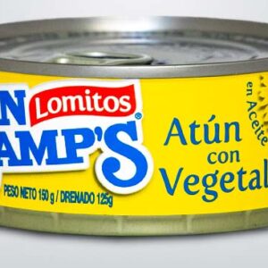 Atún en Aceite de Girasol con Verduras VAN CAMPS, 150g