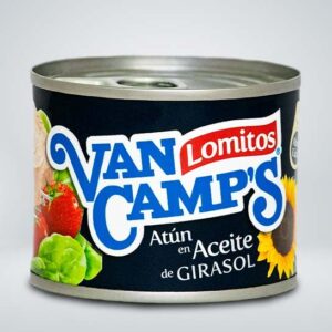 Atún en Aceite de Girasol VAN CAMPS, 140g