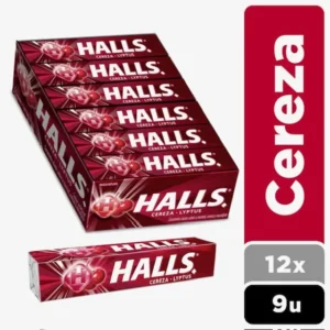 CARAMELO HALLS SABOR CEREZA - MENTA - EUCALIPTO