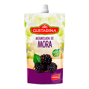 Mermelada de Mora GUSTADINA, DoyPack 250g