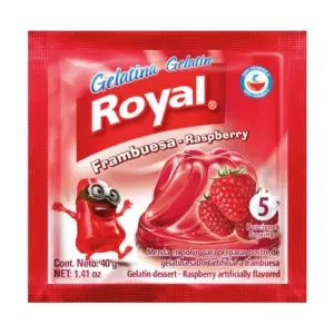 Gelatina de Frambuesa ROYAL, 40g
