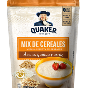 Mix de Cereales (Avena, Quinua y Arroz) QUAKER, 300g