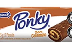 Pastel ChocoCaramelo PONKY, 33g