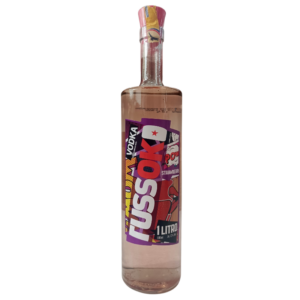 VODKA RUSSOK STRAWBERRY, 1L