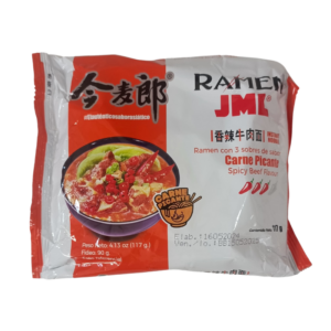 Ramen de Carne Picante (3 Sobres de Sabor) JML, 117g