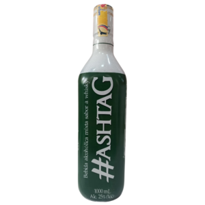 Licor sabor a Whisky HASHTAG, 1000 Ml