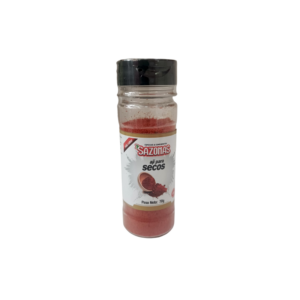 Ají para Secos SAZONAS, FCO 70Gr