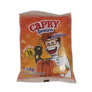 Gelatina de Naranja CAPRY, 250g