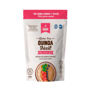 Hojuelas de Quinoa Tostada CEREALES ANDINOS, 400g