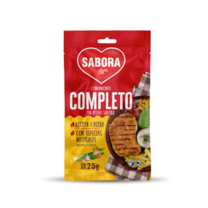SABORA Condimento Completo, Sobre 25Gr