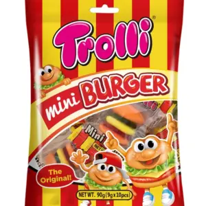 Gomitas Mini Burger TROLLI, 90g