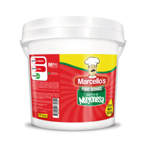 Mayonesa MARCELLOS, Balde 3,8Kg